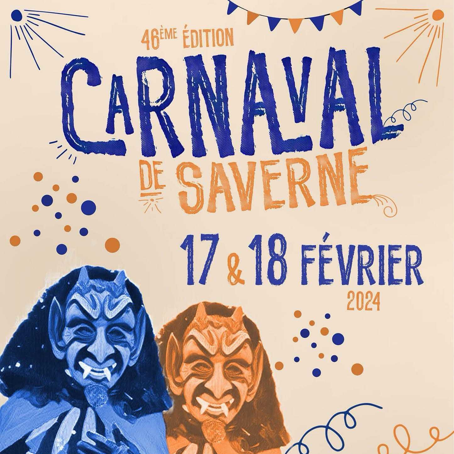 Carnaval de Saverne les 17 et 18 février 2024