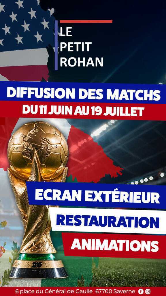 Coupe du monde au Petit Rohan à Saverne